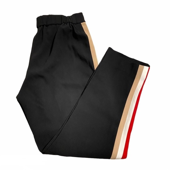 Babaton Black and Red Ankle Pants - Picture 2 of 10